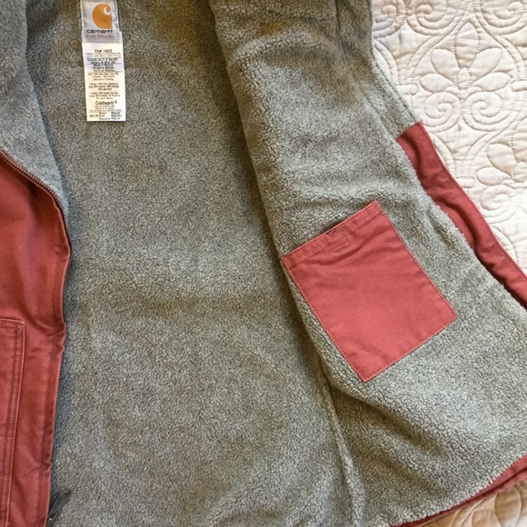Carhartt for Women’s Mock Neck Jacket Vest, Size Small - Picture 6 of 6